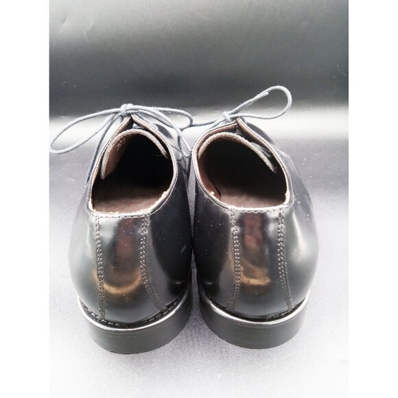 Johnston and Murphy Mens Size 9M Black Leather Dress Shoes Handcrafted in Italy main image 6